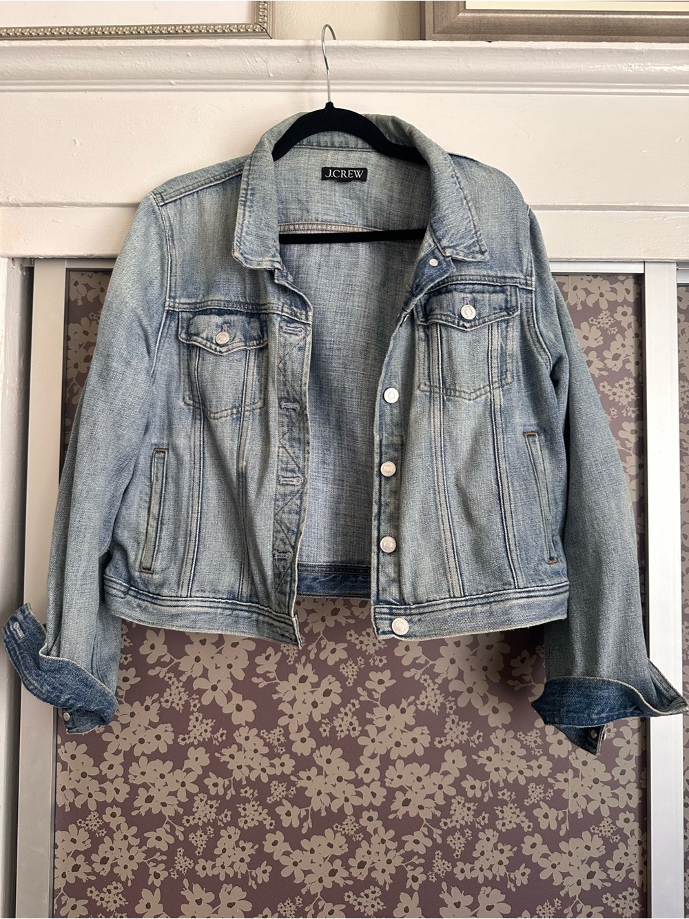 J. Crew Light Blue Denim Jean Jacket